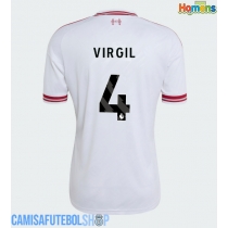 Camisa de time de futebol Liverpool Virgil van Dijk #4 Replicas 2º Equipamento 2026-27 Manga Curta